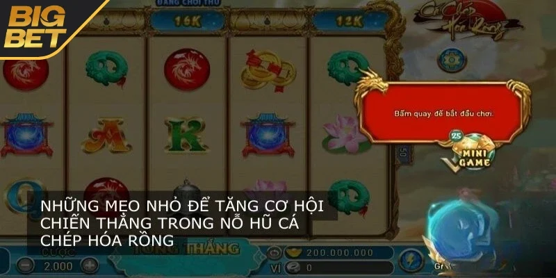 Chiến lược thắng lớn cho bạn khi chơi