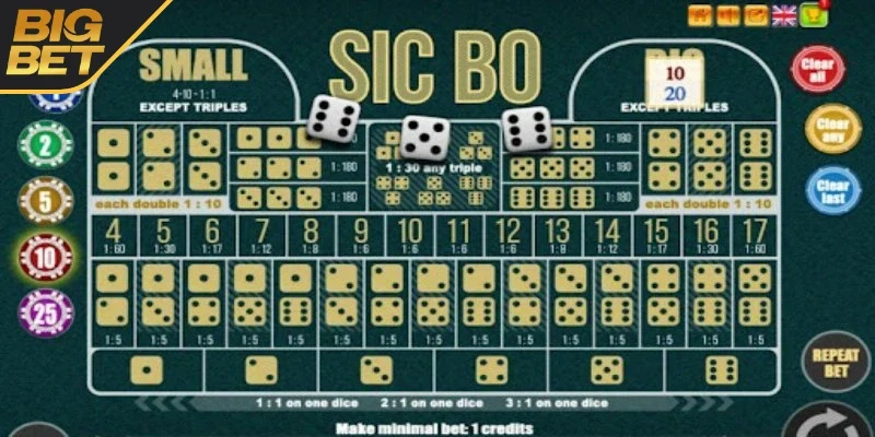 Đặt cược dễ dàng tại BIGBET